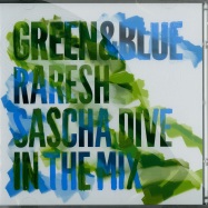 Front View : Raresh & Sascha Dive in the Mix - GREEN & BLUE 2011 (2XCD) - Cocoon / CORMIX036