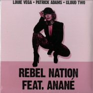 Front View : Louie Vega, Patrick Adams Ft. Anan - REBEL NATION (2X12) - Nervous / NER24390