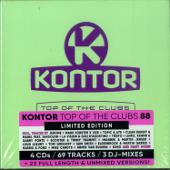 Front View : Various - KONTOR TOP OF THE CLUBS VOL.88 (4CD) - Kontor Records / 1025490KON