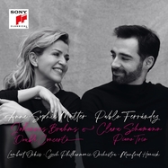 Front View : Anne-S. Mutter / Ferrndez / Orkis / Honeck / Czech Philh. - BRAHMS: DOUBLE CONCERTO / CLARA SCHUMANN: PIANO TRIO (2LP) - Sony Classical / 19658741101