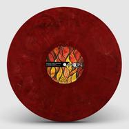 Front View : Radikal Guru & Bukkha - BURNING (RED MARBLED VINYL) - Moonshine Recordings / MS066LTD