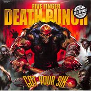 Front View : Five Finger Death Punch - GOT YOUR SIX (OPAQUE RED VINYL) (2LP) - Sony Music-Better Noise Records / 84607004571