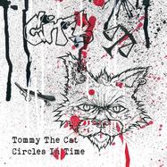 Front View : Tommy The Cat - CIRCLES IN TIME (RED MARBLED 2X12 INCH) - Cat In The Bag / CITB010