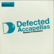 Front View : Various - DEFECTED ACAPELLAS VOL.3 (CLASSIC VINYL) - Defected / DEFAC03LP1