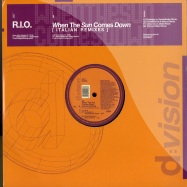 Front View : R.I.O. - WHEN THE SUN COMES DOWN - ITALIAN REMIXES - D:vision / dvr582.09