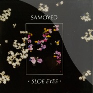 Front View : Samoyed - SLOE EYES - Vase / VSE004