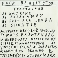 Front View : Frantzvaag - FUCK REALITY 03 - Fuck Reality / fuckreality03