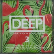 Front View : Various Artists - DEEP VOL.3 - TROPICAL & VOCAL HOUSE SOUNDS (2XCD) - Pink Revolver / 26421872