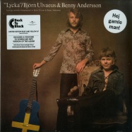 Front View : Bjorn Ulvaeus & Benny Andersson - LYCKA (LTD BLUE & YELLOW 180G LP + MP3) - Universal / 5756990