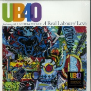 Front View : UB40 ft. Ali, Astro & Mickey - A REAL LABOUR OF LOVE (ORANGE & PURPLE 2X12 LP + MP3) - Universal / 6701893
