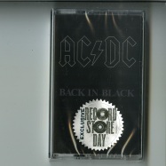 Front View : AC/DC - BACK IN BLACK (TAPE / CASSETTE) - Sony Music / 19075805564