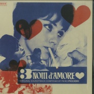Front View : Piero Piccioni - 3 NOTTI D AMORE (LP) - Four Flies / FLIEESSJ01
