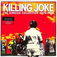 Front View : Killing Joke - SINGLES COLLECTION 1979-2012 (LTD COLOURED 4LP) - Spinefarm / 0875352