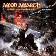 Front View : Amon Amarth - TWILIGHT OF THE THUNDER GOD (BLUE / BLACK / WHITE MAR) (LP) - Sony Music-Metal Blade / 03984251941
