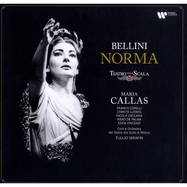 Front View :  Maria Callas / Corelli / Ludwig / Serafin / OTSM - NORMA (1960 REMASTERED) (4LP) - Warner Classics / 505419734463