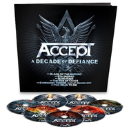 Front View : Accept - A DECADE OF DEFIANCE (7CD) - Nuclear Blast / 406562969655