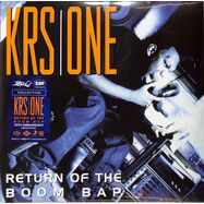 Front View : KRS-One - RETURN OF THE BOOM BAP (2LP( - Get On Down / GET51511LP