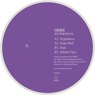 Front View : ORBE - HYPERNOVA - ORBE RECORDS / ORBE017