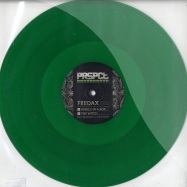 Front View : Freqax - WORLD IN A BOX / THE WITCH (CLEAR GREEN VINYL) - PRSPCTLTD003
