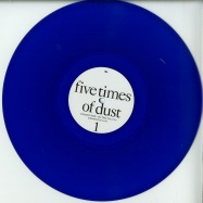 Front View : Five Times Of Dust / Unovidual & Tara Cross - THE FLOOR MIXES (COLOURED VINYL) - Minimal Wave / MW065