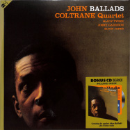 Front View : John Coltrane - BALLADS (180G LP + CD) - Groove Replica / 01277027