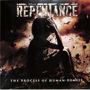 Front View : Repentance - THE PROCESS OF HUMAN DEMISE (RED MARBLED VINYL) (LP) - Noble Demon / ND 060R-3