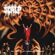 Front View : Scalp - NOT WORTHY OF HUMAN COMPASSION (LP) (ONYX VINYL) - Closed Casket Activities / 731851219807