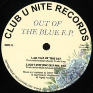 Front View : Black Chunes Productions / Manhattan Project - OUT OF THE BLUE EP - Club U Nite / CUNT028