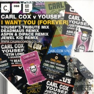 Front View : Carl Cox vs. Yousef - I WANT YOU (FOREVER) - Cr2 Records / 12c2068