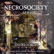 Front View : Various - UNITED FORCES (2X12 INCH) - Necrosociety / necrolp01