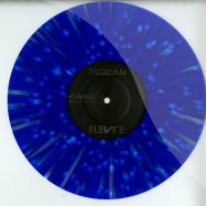 Front View : Pig & Dan - SAVAGE (BLUE / WHITE SPLATTER 10 INCH VINYL) - Elevate / ELV001