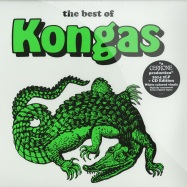 Front View : Kongas - THE BEST OF (2X12 WHITE COLOURED 12 INCH LP+CD) - Because / BEC5161938