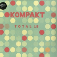 Front View : Various Artists - TOTAL 18 (VINYL 2X12 INCH + DL CODE) - Kompakt / Kompakt 390