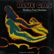 Front View : Blue Gas - SHADOWS FROM NOWHERE (DANILO BRACA MIX) (BLUE VINYL) - SPQR (disco) /  SPQR1135 / BSTX009RRBLUE