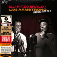 Front View : Ella Fitzgerald & Louis Armstrong - THE COMPLETE DECCA DUETS  (180G LP) - Waxtime / 012772284