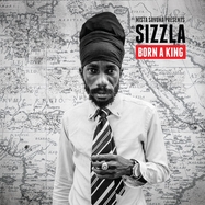 Front View : Sizzla - BORN A KING (REISSUE) (2LP) - Baco Records / 23078