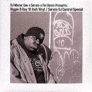 Front View : Notorious B.I.G. - BIGGIE BDAY 10 INCH (SERATO DJ CONTROL SPECIAL) (10 INCH) - Fat Beats / BIG510
