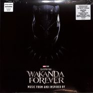 Front View : OST / Various - BLACK PANTHER: WAKANDA FOREVER (LTD.BLACKICE 2LP) - Hollywood Records / 8752042