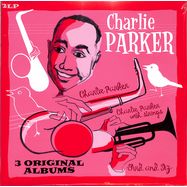 Front View : Charlie Parker - 3 ORIGINAL ALBUMS (2LP) - VINYL PASSION / VP80139