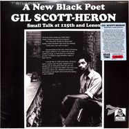 Front View : Gil Scott-Heron - SMALL TALK AT 125TH AND LENOX (BLACK / CLEAR SPLATTER, LP) - BGP Records / HIQLP093RT
