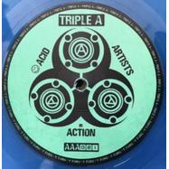 Front View : Andrey Sitrus - ASCORBINE EP (CLEAR BLUE VINYL) - Triple A / AAA021