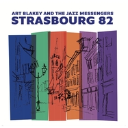 Front View : Art Blakey &Jazz Messengers - STRASBOURG 82 (BLACK VINYL 2LP) - Gearbox Records Ltd. / 2950083GR2