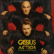 Front View : Cassius ft.  Cat Power & Mike D - ACTION (JESSE ROSE & JUNIOR SANCHEZ, JOHNNY AUX REMIXES) - Because Music / BEC5156429