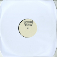 Front View : Sante - HOW (ONE SIDED, HANDSTAMPED VINYL) - White Label / HOW001