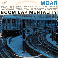 Front View : MOAR - BOOM BAP MENTALITY (LP) - Trad Vibe Records / TVLP20RP