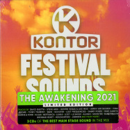Front View : Various  - KONTOR FESTIVAL SOUNDS 2021-THE AWAKENING (3CD) - Kontor Records / 1026150KON 