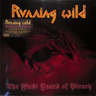 Front View : Running Wild - THE FIRST YEARS OF PIRACY (RED VINYL) (LP) (RED VINYL) - Noise Records / NOISELP067 / 405053870614