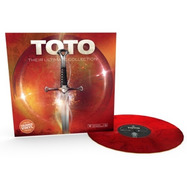 Front View : Toto - THEIR ULTIMATE COLLECTION (red Vinyl) - Sony Music / 19439893061