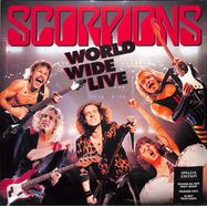 Front View : Scorpions - WORLD WIDE LIVE (COLOURED VINYL) (180g 2LP) - BMG Rights Management / 405053888130