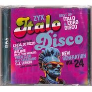 Front View : Various - ZYX ITALO DISCO NEW GENERATION VOL. 24 (2CD) - Zyx Music / ZYX 83141-2